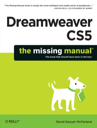 Cover image: Dreamweaver CS5: The Missing Manual 1st edition 9781449381813