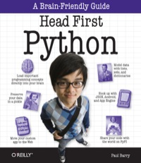 Cover image: Head First Python 1st edition 9781449382674