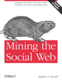 Cover image: Mining the Social Web 1st edition 9781449388348