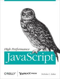 Cover image: High Performance JavaScript 1st edition 9780596802790