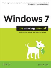 Imagen de portada: Windows 7: The Missing Manual 1st edition 9780596806392