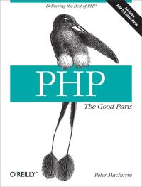 Immagine di copertina: PHP: The Good Parts 1st edition 9780596804374