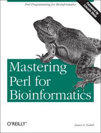 Cover image: Mastering Perl for Bioinformatics 1st edition 9780596003074