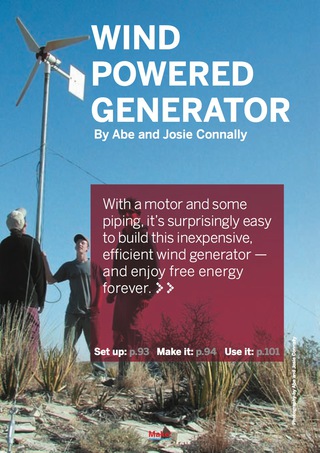 Cover image: Wind Powered Generator 1st edition 9780596808532