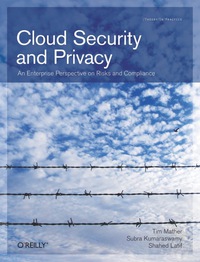 Imagen de portada: Cloud Security and Privacy 1st edition 9780596802769