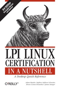 Cover image: LPI Linux Certification in a Nutshell 3rd edition 9780596804879