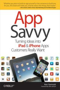 Cover image: App Savvy 1st edition 9781449389765