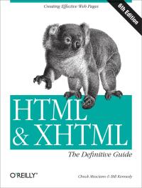Omslagafbeelding: HTML & XHTML: The Definitive Guide 6th edition 9780596527327