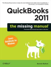 صورة الغلاف: QuickBooks 2011: The Missing Manual 1st edition 9781449392451