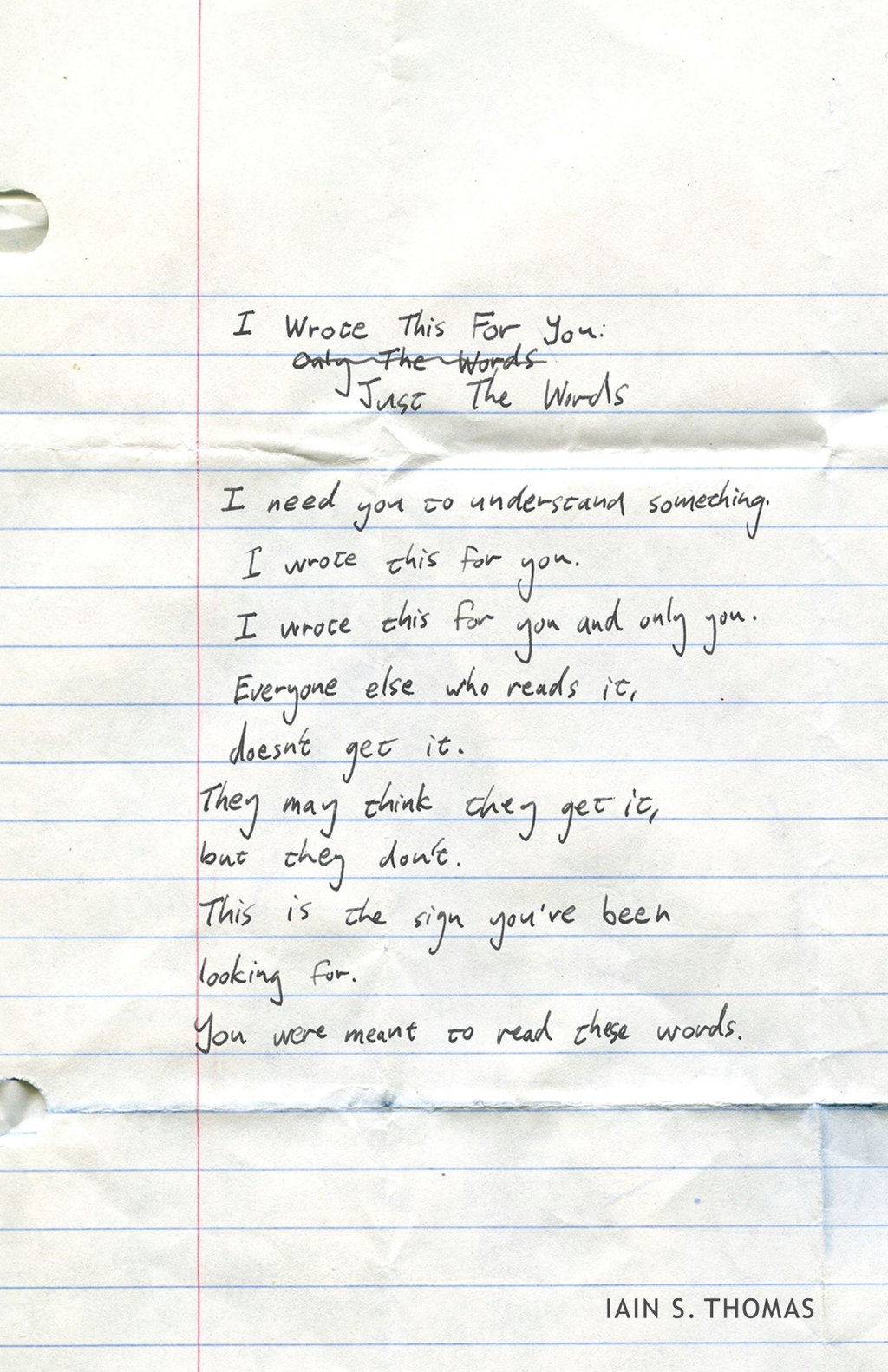 I Wrote This for You Just the Words eBook Rental