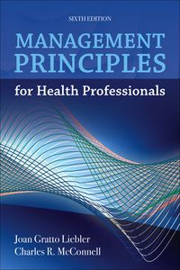 Cover image: Management Principles for Health Professionals 6th edition 9781449614683