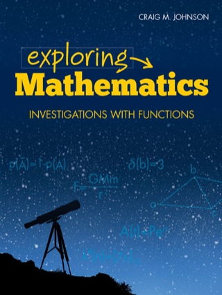 Cover image: EXPLORING MATHEMATICS 1st edition 9780763781163