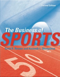 صورة الغلاف: The Business of Sports 2nd edition 9780763780784