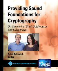 Cover image: Providing Sound Foundations for Cryptography 9781450372671