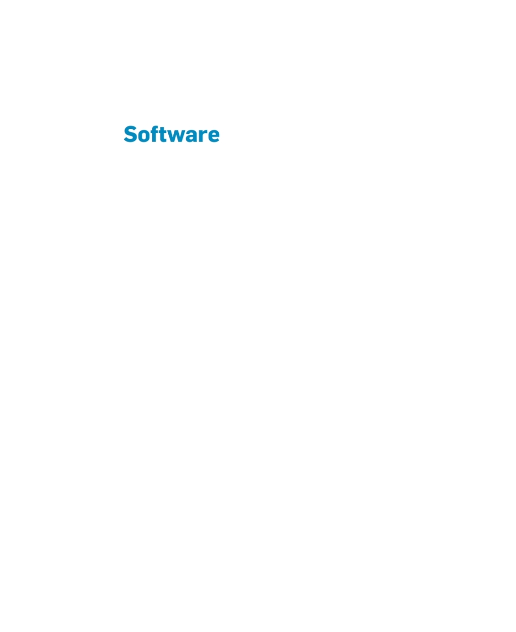 Software (eBook)