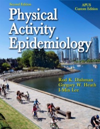 Cover image: Physical Activity Epidemiology, APUS Custom Version 2nd edition 9780736082860