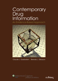 Cover image: Contemporary Drug Information: An Evidence-Based Approach