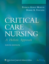 Cover image: Critical Care Nursing: A Holistic Approach 9th edition