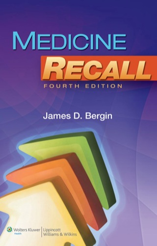 Cover image: Medicine Recall 4th edition