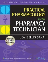 Cover image: Practical Pharmacology for the Pharmacy Technician 1st edition