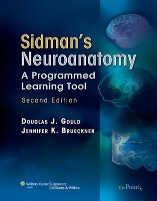 Cover image: Sidman's Neuroanatomy A Programmed Learning Tool 2nd edition 9780781765688