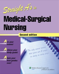Cover image: Straight A's in Medical-Surgical Nursing 1st edition