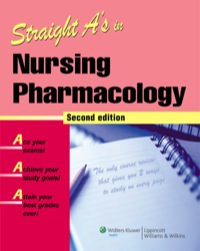 Cover image: Straight A's in Nursing Pharmacology 1st edition