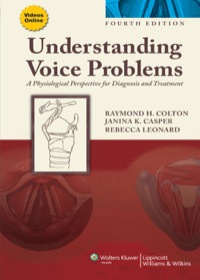 Cover image: Understanding Voice Problems: A Physiological Perspective for Diagnosis and Treatment 4th edition 9781609138745