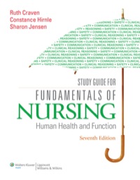 Cover image: Study Guide for Fundamentals of Nursing; Human Health and Function 7th edition 9781605477831