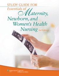 Cover image: Study Guide for Essentials of Maternity, Newborn, and Women's Health Nursing 3rd edition 9781451173505