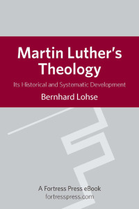 Imagen de portada: Martin Luther's Theology 9780800698362