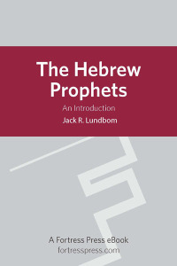 Imagen de portada: The Hebrew Prophets 9780800697372