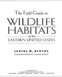 Cover image: The Field Guide to Wildlife Habitats of the Eastern United States 9780671659080