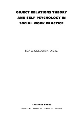 Cover image: Object Relations Theory and Self Psychology in Soc 9780684840093