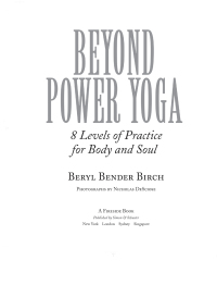 Cover image: Beyond Power Yoga 9780684855264