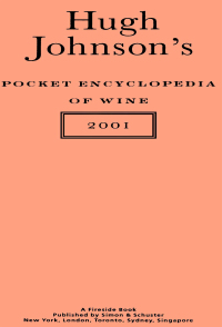 Cover image: Hugh Johnson's Pocket Encyclopedia of Wine 2001 9780743203999