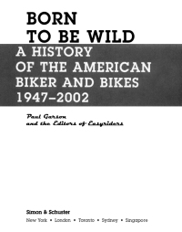 Cover image: Born to Be Wild 9781416575238