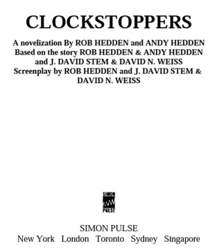 Cover image: Clockstoppers 9780743442220