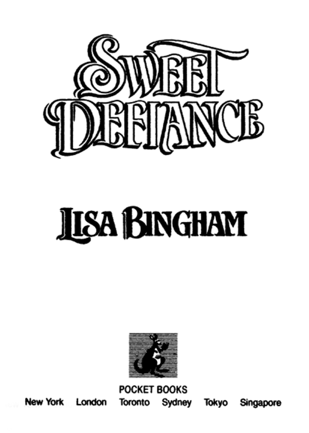 Sweet Defiance eBook