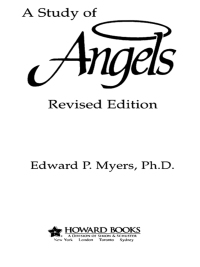 Cover image: A Study of Angels 9781878990006