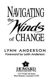 Cover image: Navigating the Winds of Change 9781878990310