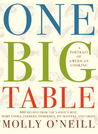 Cover image: One Big Table 9780743232708