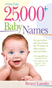 Cover image: 25,000+ Baby Names 9780684034508