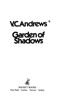 Cover image: Garden of Shadows 9780671729424