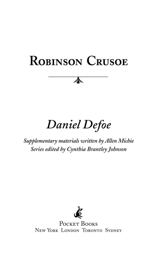 Cover image: Robinson Crusoe 9781416561514