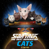 表紙画像: Star Trek: The Next Generation Cats 9781452167626