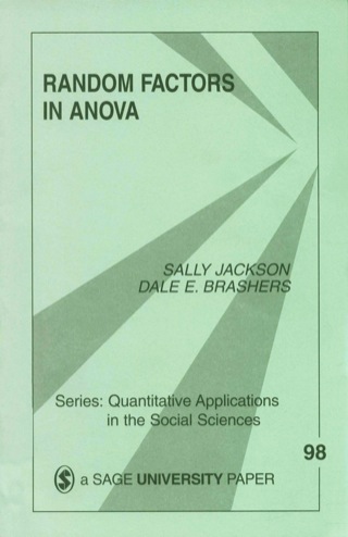 Cover image: Random Factors in ANOVA 1st edition 9780803950900