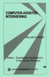 Imagen de portada: Computer-Assisted Interviewing 1st edition 9780803940666