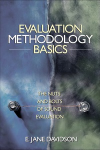 Immagine di copertina: Evaluation Methodology Basics 1st edition 9780761929291