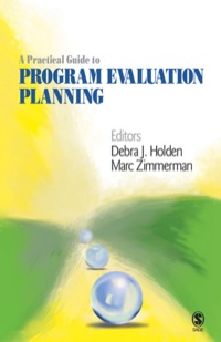 Immagine di copertina: A Practical Guide to Program Evaluation Planning 1st edition 9781412967754